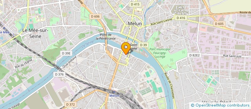 localisation de l'entreprise CLIMATECH BATIMENT à MELUN