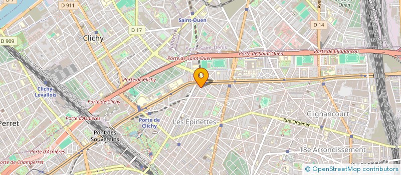 localisation de l'entreprise CLIMATECH ENERGIE  PARIS