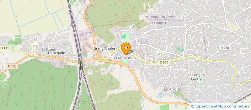 localisation de l'entreprise CLIMATECH30  LES ANGLES