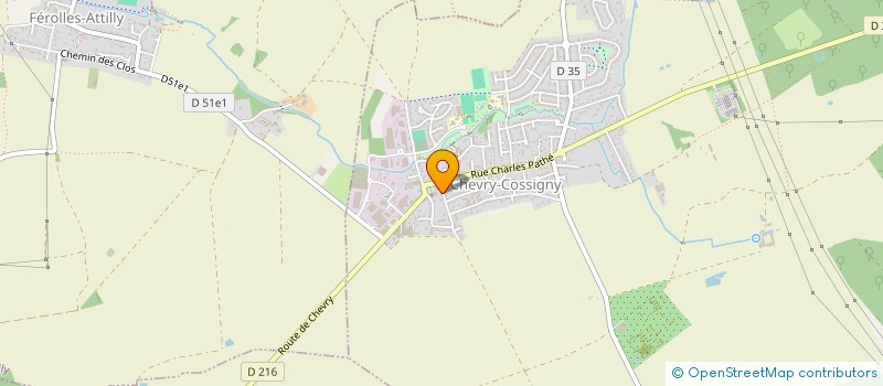 localisation de l'entreprise CLIMATEIX FACILITIES à CHEVRY-COSSIGNY