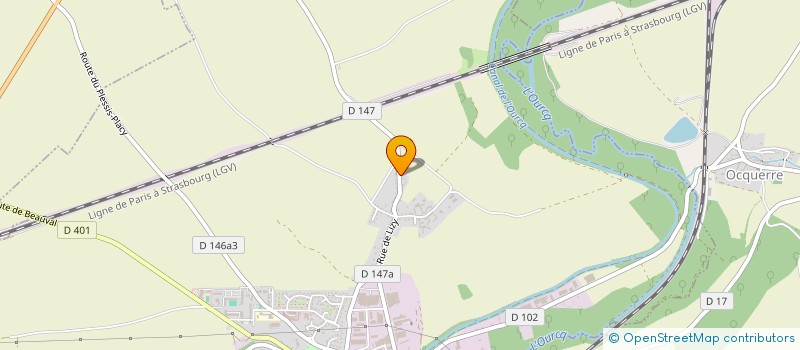 localisation de l'entreprise CLIMATENERGIE à LIZY-SUR-OURCQ
