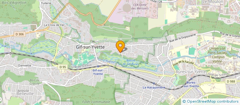 localisation de l'entreprise CLIMATERIQUE DE GIF à GIF-SUR-YVETTE