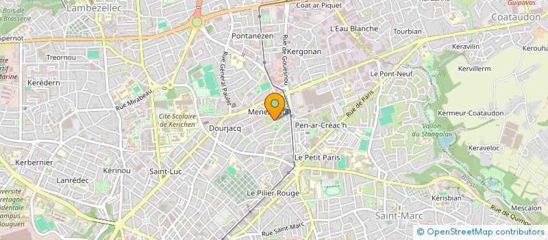 localisation de l'entreprise CLIMATERME à BREST