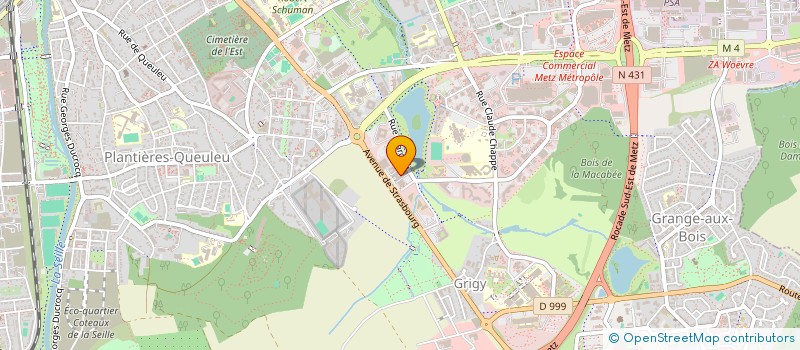 localisation de l'entreprise CLIMATHERM  METZ