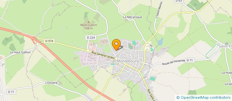 localisation de l'entreprise CLIMATHERM  MONTEBOURG