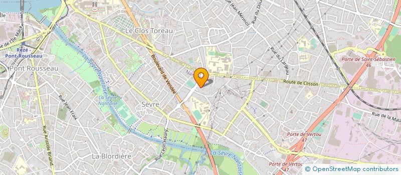 localisation de l'entreprise CLIMATICS VENTIL à NANTES
