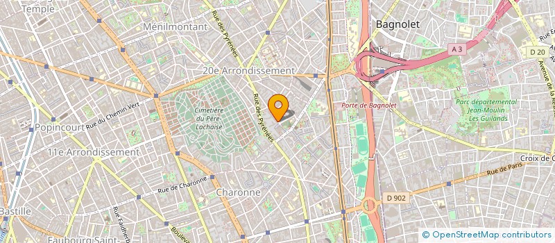 localisation de l'entreprise CLIMATIQUE  PARIS