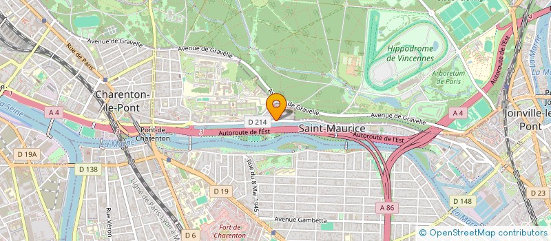 localisation de l'entreprise CLIMATIQUE CONCEPT SYSTEME CCS à SAINT-MAURICE