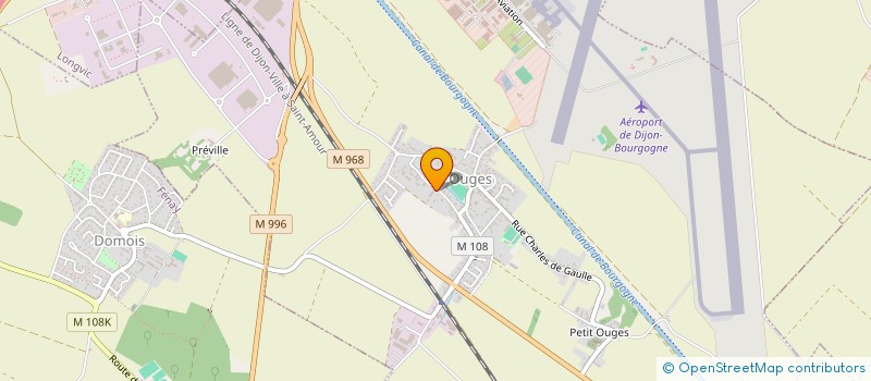 localisation de l'entreprise CLIMATISATION CHAUFFAGE SERVICES  OUGES