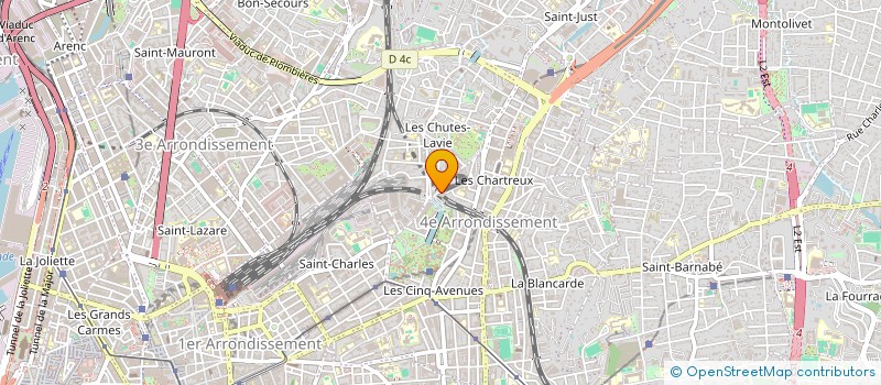 localisation de l'entreprise CLIMATISATION ELITE  MARSEILLE