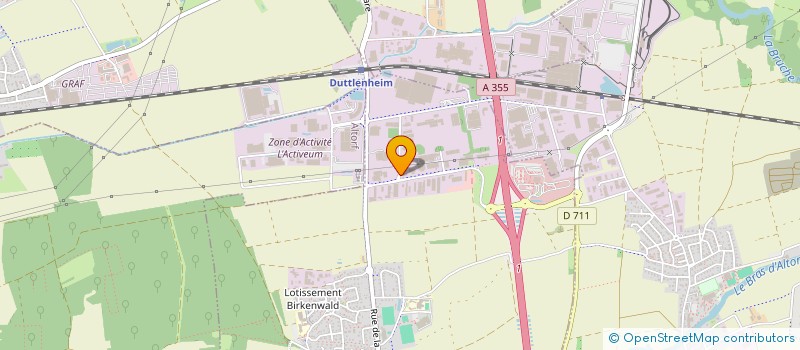 localisation de l'entreprise CLIMATISATION GILBERT  DUTTLENHEIM