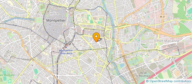 localisation de l'entreprise CLIMATISATION & REFRIGERATION FRANCE CONCEPT à MONTPELLIER