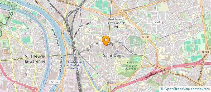 localisation de l'entreprise CLIMATISATION VENTILATION STITA à SAINT-DENIS