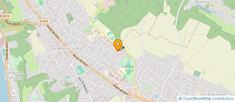 localisation de l'entreprise CLIMATITUDE à LE MESNIL-ESNARD