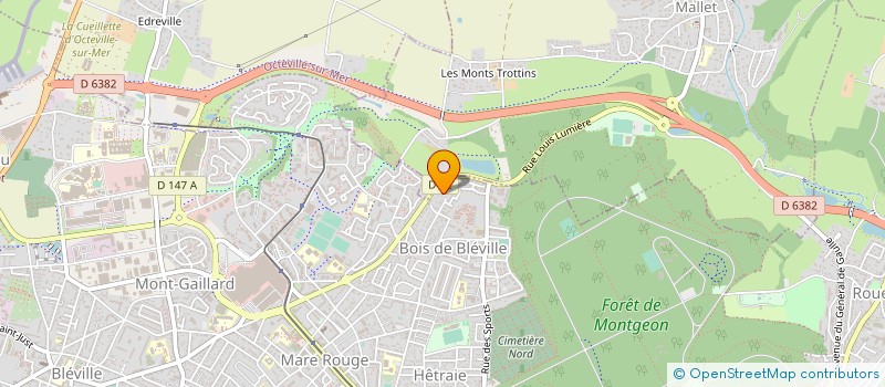 localisation de l'entreprise CLIMATIX CONSTRUCTION à LE HAVRE