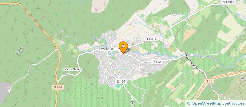 localisation de l'entreprise CLIMATPIC  LES MATELLES