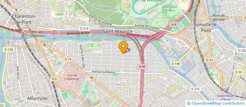 localisation de l'entreprise CLIMATRIX  MAISONS-ALFORT