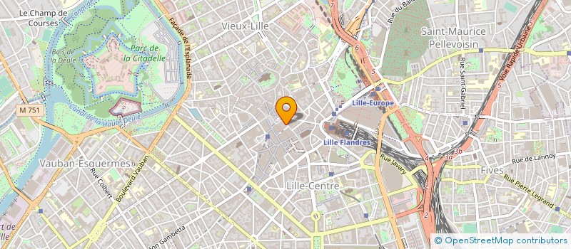 localisation de l'entreprise CLIMATS à LILLE