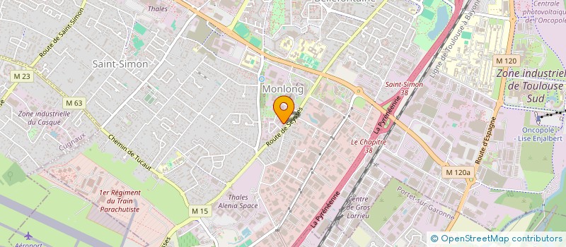localisation de l'entreprise CLIMAX à TOULOUSE