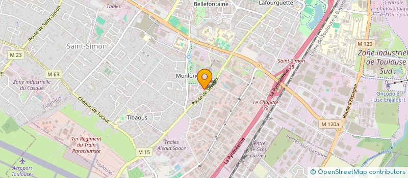 localisation de l'entreprise CLIMAX GROUPE à TOULOUSE