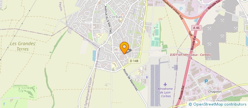 localisation de l'entreprise CLIMCARE à CORBAS