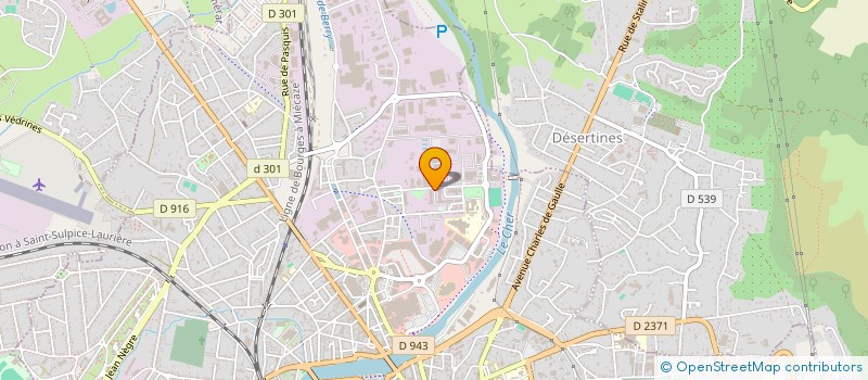 localisation de l'entreprise CLIMCOP à MONTLUCON