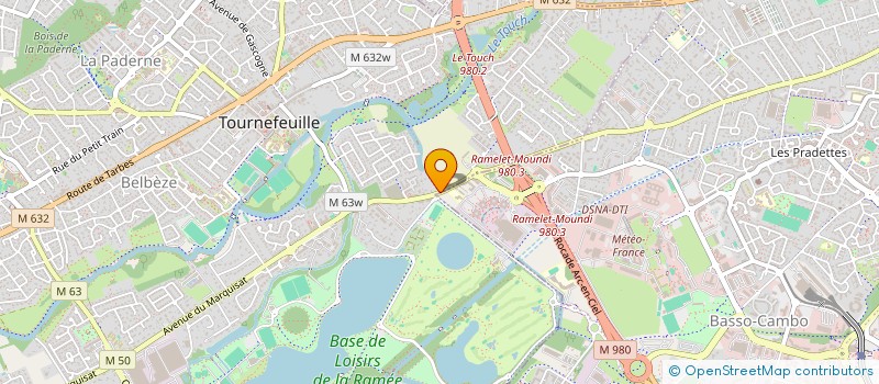 localisation de l'entreprise CLIMEA ENERGIE  TOURNEFEUILLE