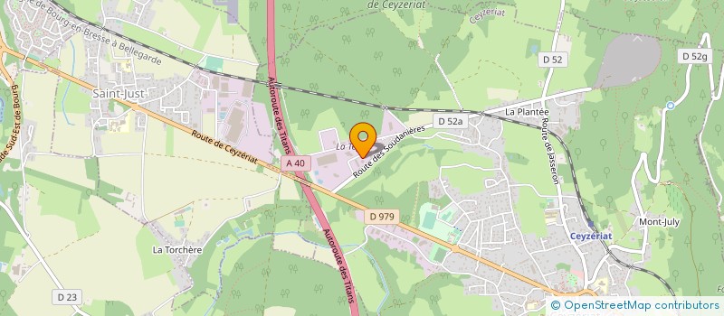 localisation de l'entreprise CLIMEAUTHERM  CEYZERIAT
