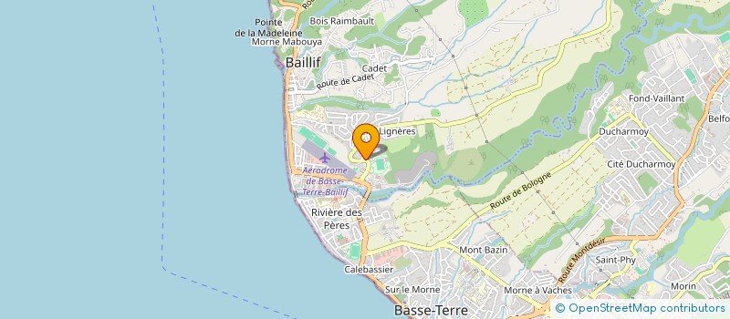 localisation de l'entreprise CLIMEC à BAILLIF