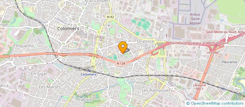 localisation de l'entreprise CLIMECOPAC à COLOMIERS