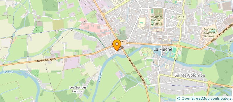 localisation de l'entreprise CLIMELEC ISOLATION à LA FLECHE
