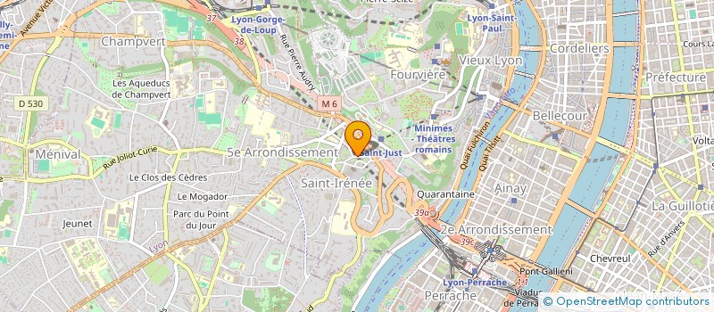 localisation de l'entreprise CLIMERGY à LYON