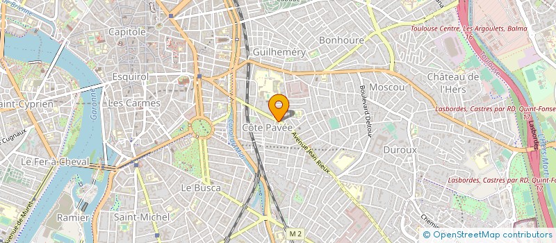 localisation de l'entreprise CLIMEX GESTION  TOULOUSE