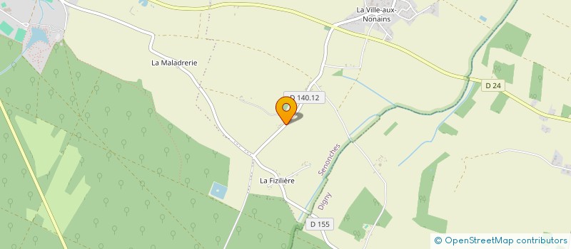localisation de l'entreprise CLIMGAZ à SENONCHES