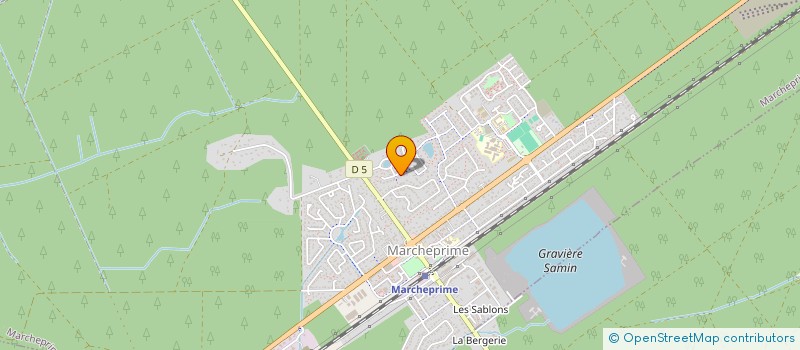 localisation de l'entreprise CLIMGO  MARCHEPRIME