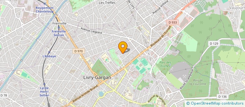 localisation de l'entreprise CLIMIS à LIVRY-GARGAN
