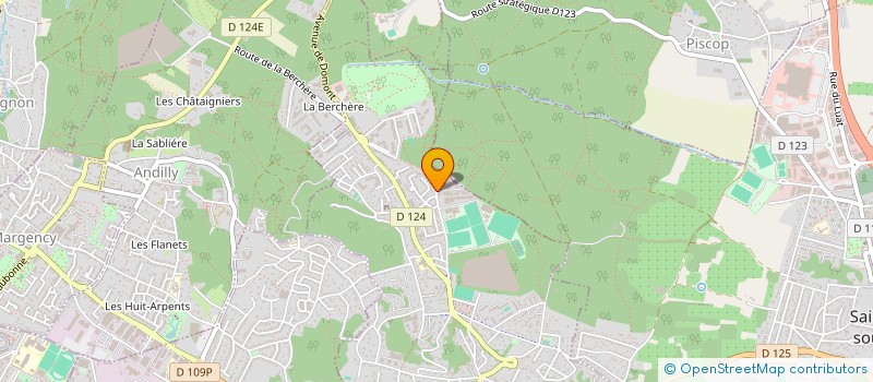 localisation de l'entreprise CLIMLAND  MONTMORENCY