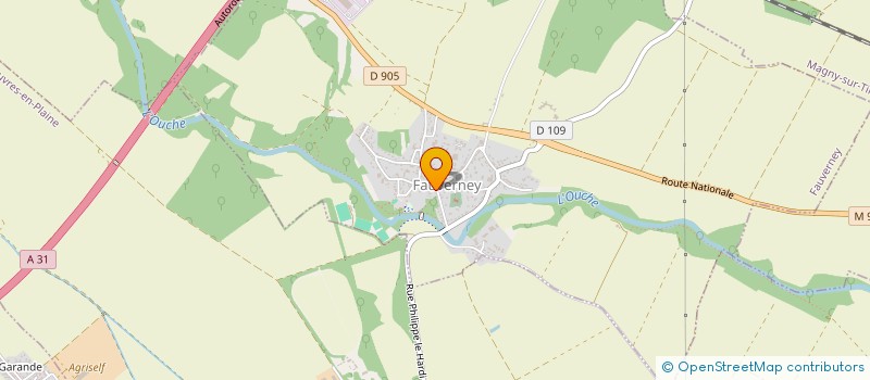 localisation de l'entreprise CLIMLEC  THOREY-EN-PLAINE