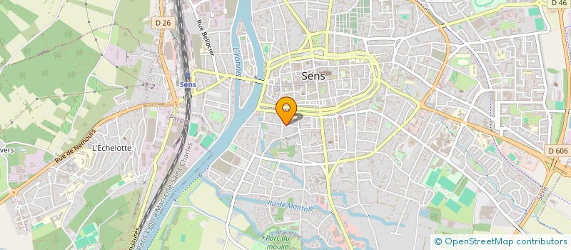 localisation de l'entreprise CLIMMO  SENS