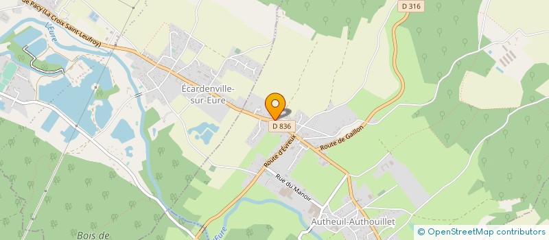 localisation de l'entreprise CLIMOTEL  AUTHEUIL-AUTHOUILLET