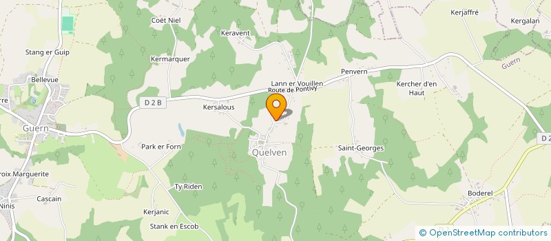 localisation de l'entreprise CLIMPAC 56  SAINT-THURIAU