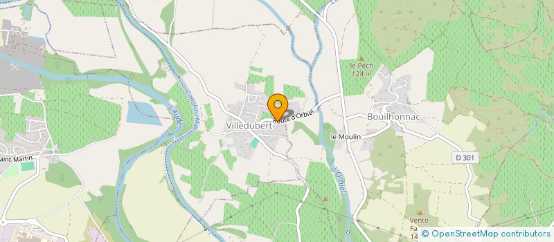 localisation de l'entreprise CLIMRANE  VILLEDUBERT