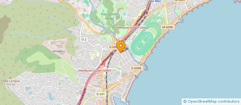localisation de l'entreprise CLIMREV  CAGNES-SUR-MER