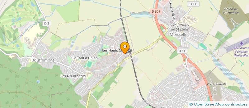 localisation de l'entreprise CLIMSIDE  BOUFFEMONT