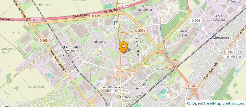 localisation de l'entreprise CLIMSOLEC à BLOIS