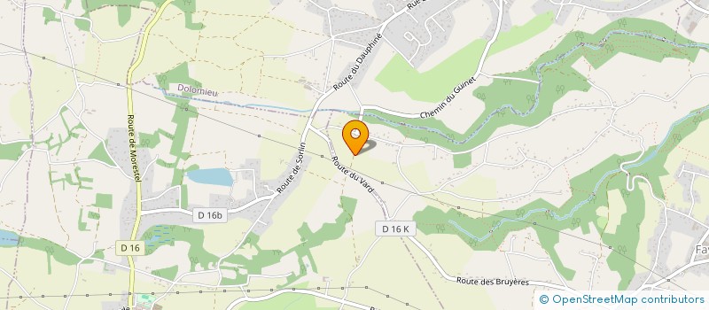 localisation de l'entreprise CLIMYTECH  FAVERGES-DE-LA-TOUR