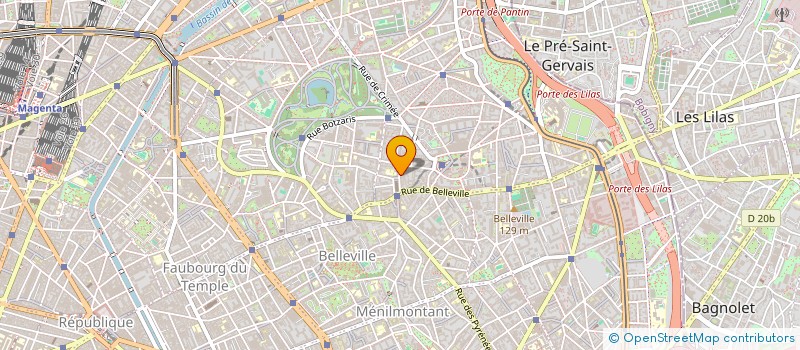 localisation de l'entreprise CLIN  PARIS