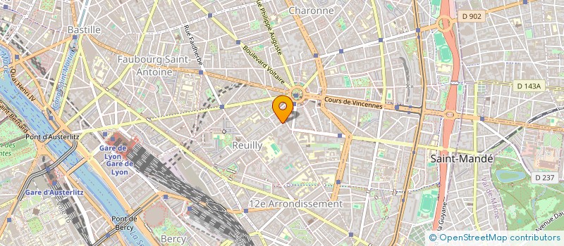 localisation de l'entreprise CLIN-COG à MONTREUIL