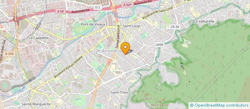 localisation de l'entreprise CLIN D OEIL à MARSEILLE