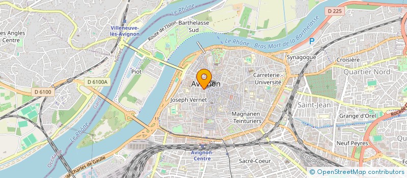 localisation de l'entreprise CLIN D OEIL  AVIGNON